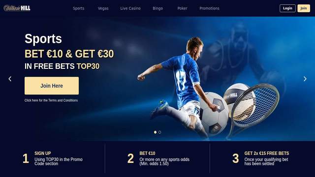 William Hill Casino casino screenshot